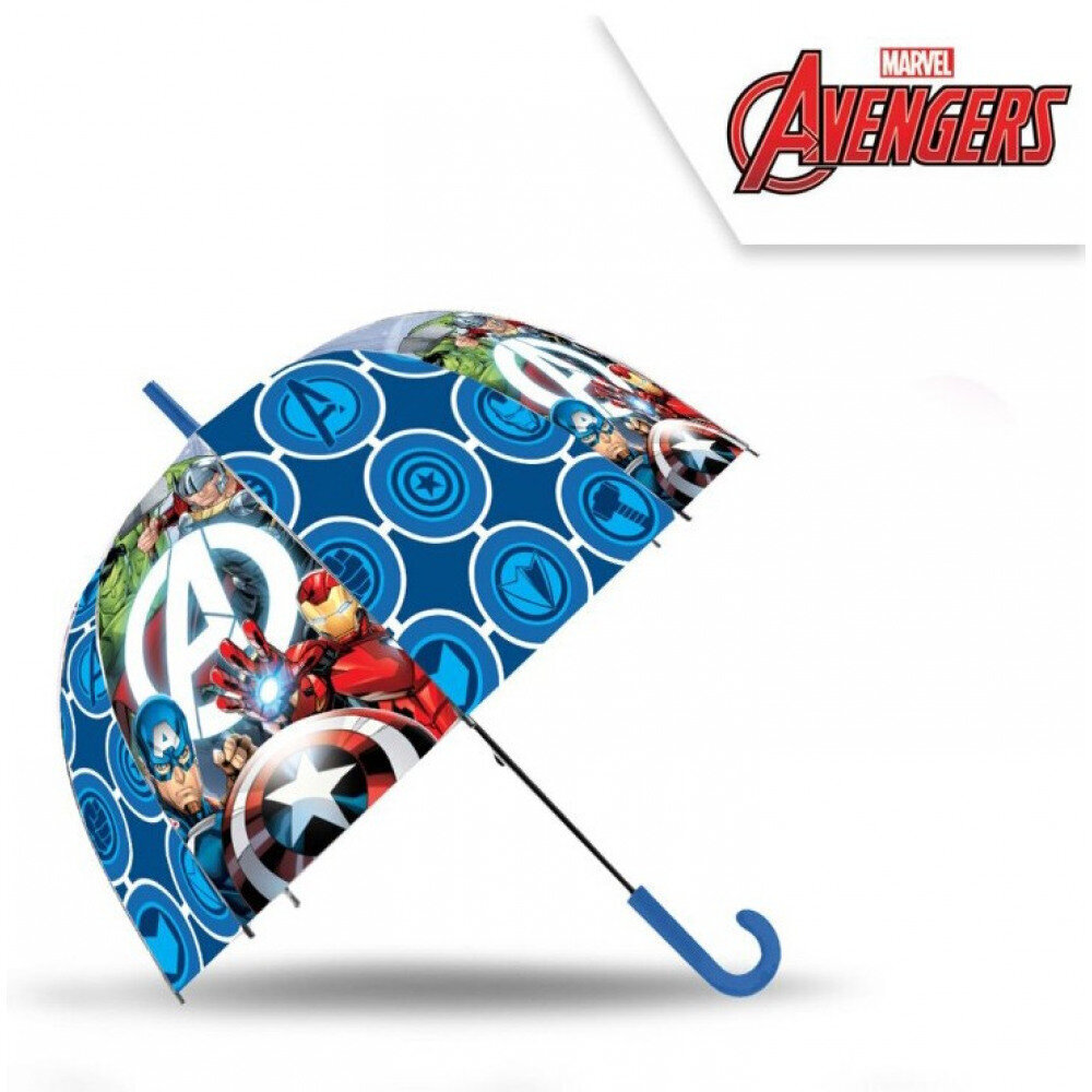 Vaikiškas skėtis Avengers, 70 cm kaina ir informacija | Aksesuarai vaikams | pigu.lt