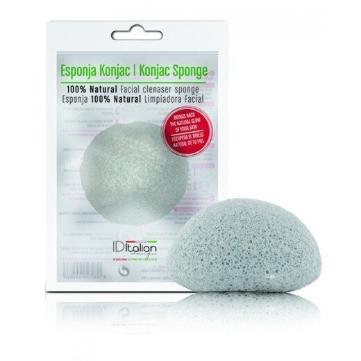 Konjac Sponge kempinėlė visiems odos tipams IDITALIAN DESIGN kaina ir informacija | Makiažo šepetėliai, kempinėlės | pigu.lt