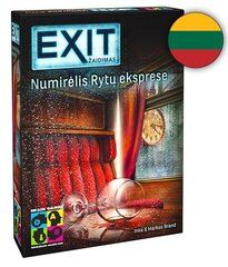 Игра Exit: Убийство в Восточном экспрессе, на литовском языке цена и информация | Настольные игры, головоломки | pigu.lt