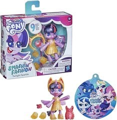 Кукла Lelle My Little Pony - Smashion Fashion - Twilling Sparkle - 9 pcs. (10 cm) цена и информация | My Little Pony Товары для детей и младенцев | pigu.lt