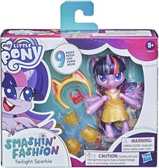 Кукла Lelle My Little Pony - Smashion Fashion - Twilling Sparkle - 9 pcs. (10 cm) цена и информация | Игрушки для девочек | pigu.lt