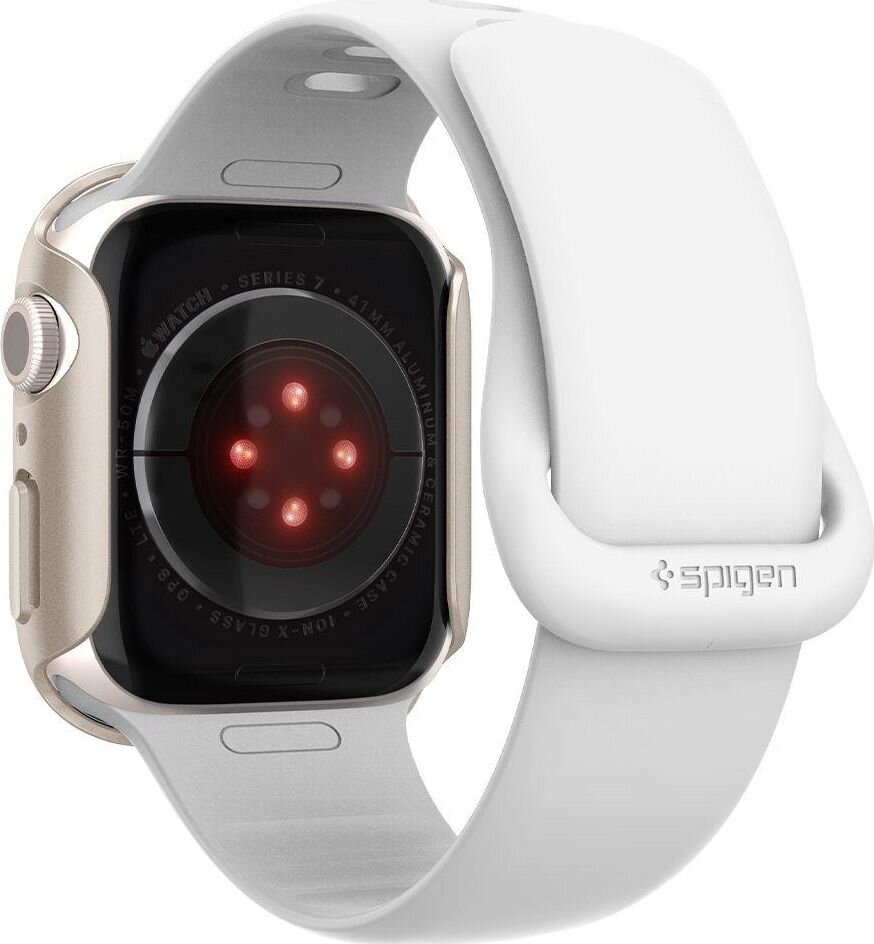 Spigen Watch Protector Cream цена и информация | Išmaniųjų laikrodžių ir apyrankių priedai | pigu.lt