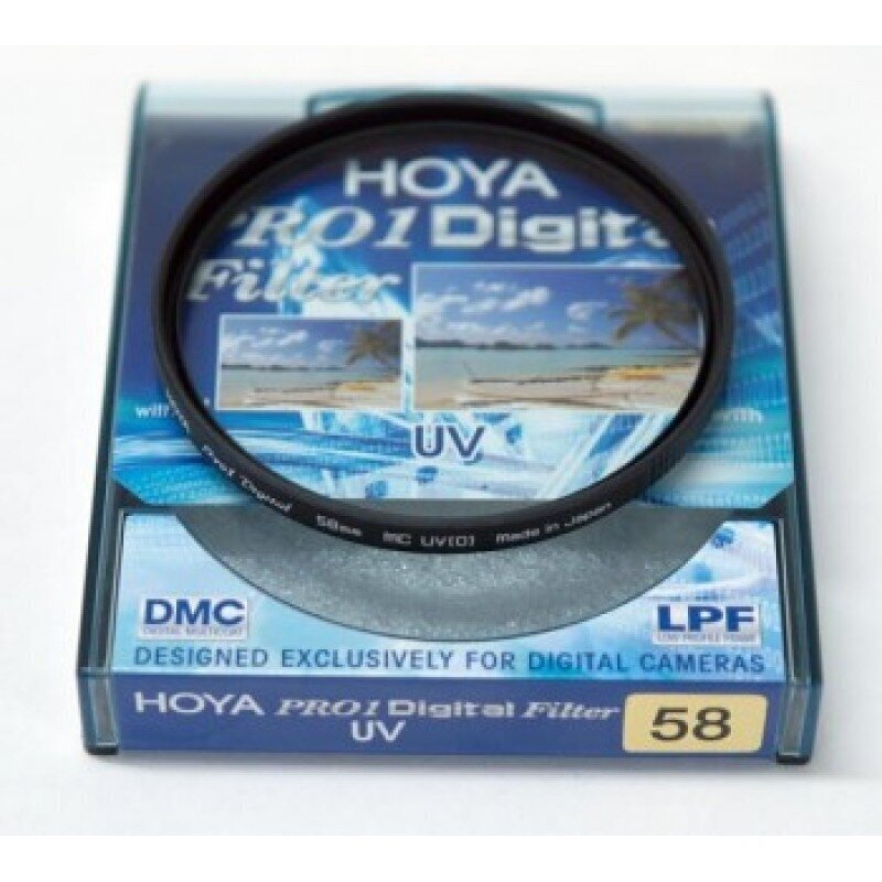 HOYA UV Filtra,s 58 mm цена и информация | Filtrai objektyvams | pigu.lt