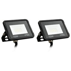 LED prožektoriai, 10 W kaina ir informacija | Žibintai ir prožektoriai | pigu.lt