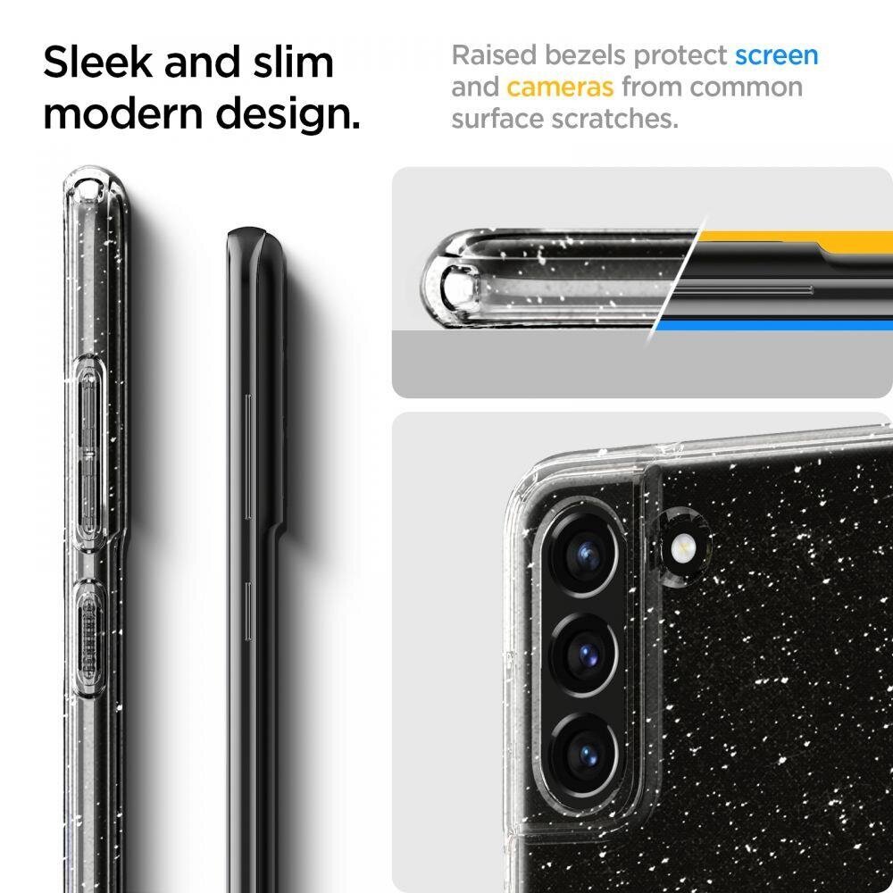 Spigen Liquid Crystal skirtas Samsung Galaxy S21 FE, skaidrus цена и информация | Telefono dėklai | pigu.lt