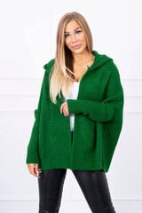 Kardiganas moterims 21152, žalias kaina ir informacija | Megztiniai moterims | pigu.lt