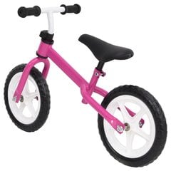 Balansinis dviratukas, rožinės spalvos, 10 colių ratai kaina ir informacija | Balansiniai dviratukai | pigu.lt