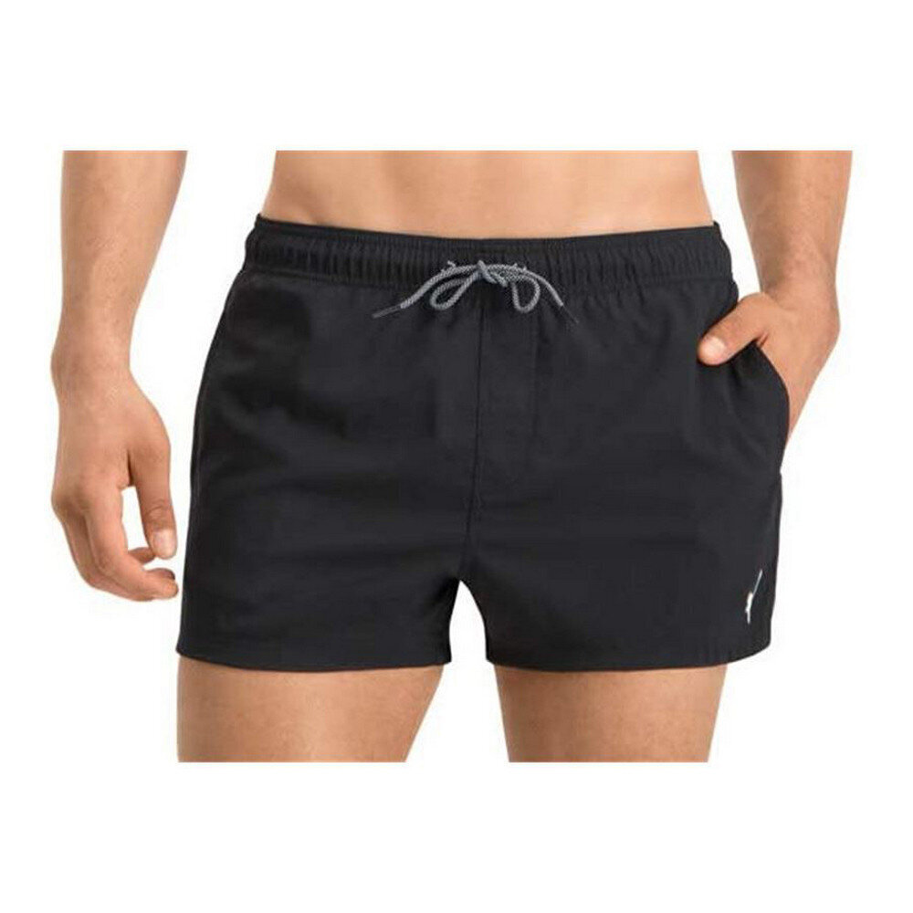 Maudymosi šortai vyrams Puma Swim Short Lenght S6432487, juodi kaina ir informacija | Maudymosi šortai, glaudės | pigu.lt