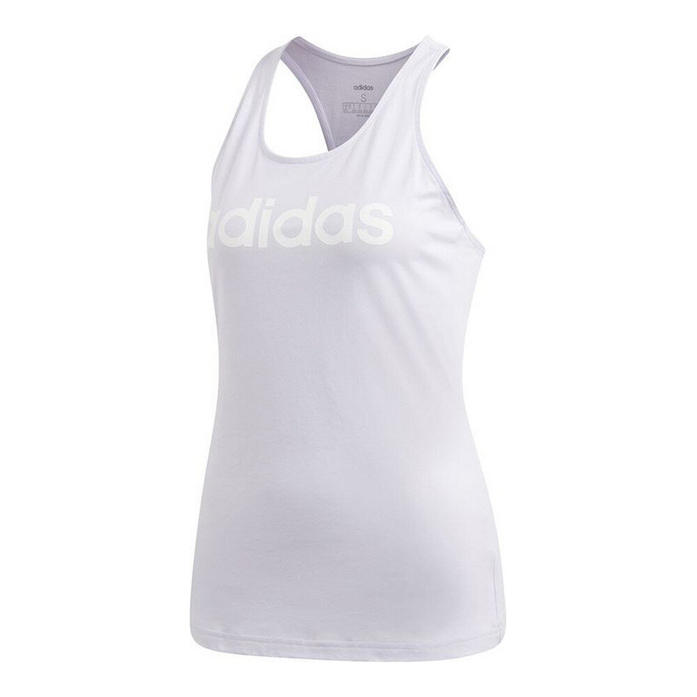 Marškinėliai moterims Adidas Essentials Linear S6432130, violetiniai kaina ir informacija | Marškinėliai moterims | pigu.lt