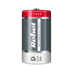 Baterija R20 Rebel Greencell kaina ir informacija | Elementai | pigu.lt