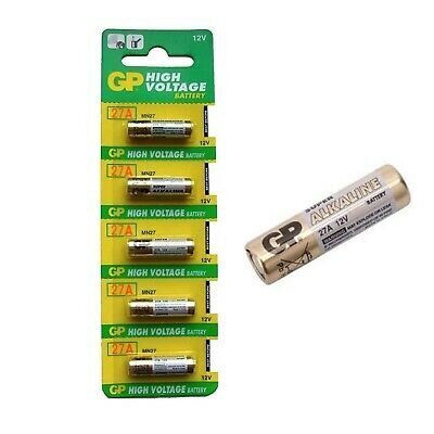 GP šarminė baterija LR27A, 12V kaina ir informacija | Elementai | pigu.lt