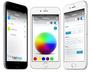 LED juostų Bluetooth valdiklis Blebox lightBox kaina ir informacija | Apsaugos sistemos, valdikliai | pigu.lt