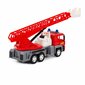 Gaisrinės automobilis Almaz su pakeliamomis kopėčiomis 70 cm., raudonas kaina ir informacija | Žaislai berniukams | pigu.lt