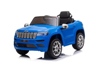 Vienvietis elektromobilis Jeep Grand Cherokee, mėlynas kaina ir informacija | Elektromobiliai vaikams | pigu.lt