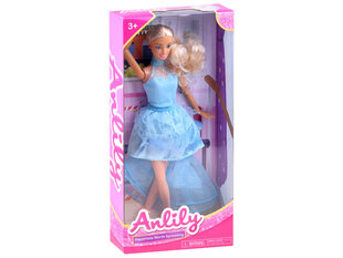 Lėlė - Anlily su mėlyna suknele kaina ir informacija | Žaislai mergaitėms | pigu.lt