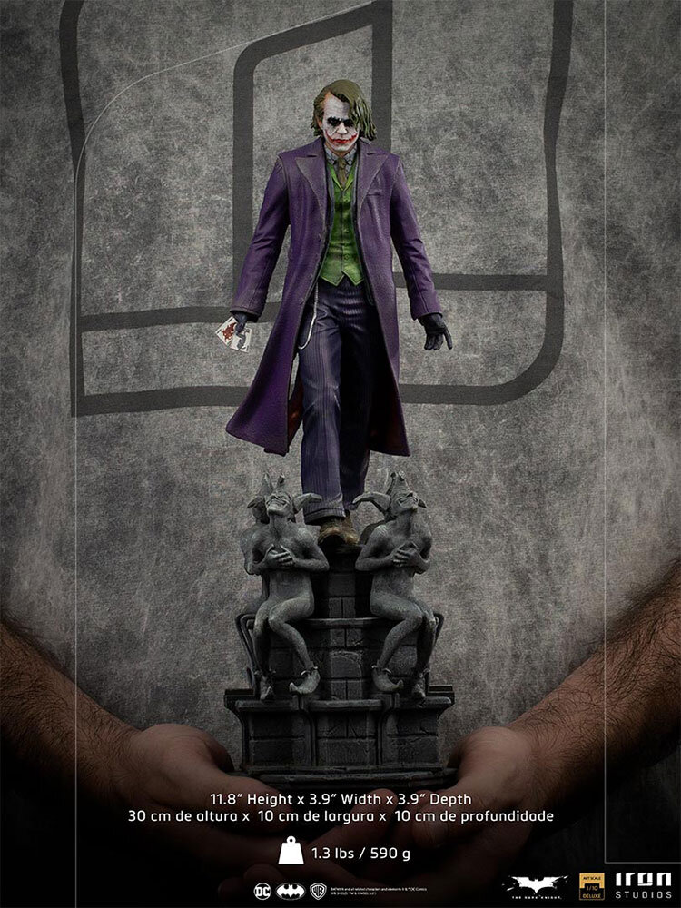 Iron Studios The Joker The Dark Knight kaina ir informacija | Žaidėjų atributika | pigu.lt