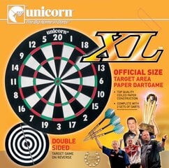 Цель дартса 17x 3/4 XL Paper Dartboard цена и информация | Дартс | pigu.lt