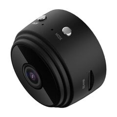 Мини беспроводная камера наблюдения WIFI Full HD цена и информация | Stebėjimo kameros | pigu.lt