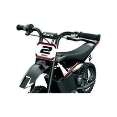 Elektrinis krosinis motoroleris Razor Dirt Rocket MX125, juodas kaina ir informacija | Elektromobiliai vaikams | pigu.lt