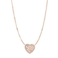 Украшение на шею Fossil Mosaic Heart  цена и информация | Женское колье | pigu.lt