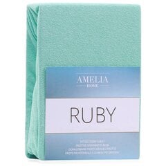 AmeliaHome frotinė paklodė su guma Ruby 180-200x200 cm kaina ir informacija | Paklodės | pigu.lt