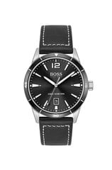 Laikrodis vyrams Hugo Boss 1513898, juoda kaina ir informacija | Vyriški laikrodžiai | pigu.lt