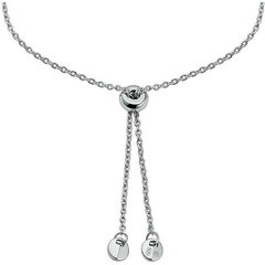 Очаровательный серебряный браслет в форме сердца Michael Kors Premium, MKC1518AN040 цена и информация | Женские браслеты | pigu.lt