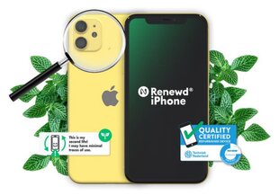 Renewd® iPhone 11 64GB Yellow RND-P14364 цена и информация | Мобильные телефоны | pigu.lt
