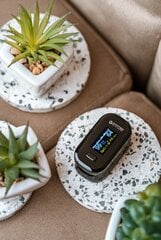 PIRŠTU PULSEOKSIMETRAS OROMED ORO-OXIMETER BLACK kaina ir informacija | Kraujospūdžio matuokliai | pigu.lt