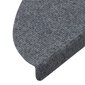 Lipnūs laiptų kilimėliai 65x26 cm, 15 vnt kaina ir informacija | Kilimai | pigu.lt