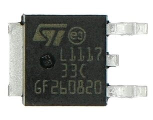 Linijinis įtampos reguliatorius LDO 3.3V LM1117DT - SMD TO252 - 5 vnt kaina ir informacija | Sodo technikos dalys | pigu.lt