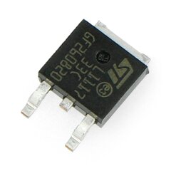 Linijinis įtampos reguliatorius LDO 3.3V LM1117DT - SMD TO252 - 5 vnt цена и информация | Запчасти для садовой техники | pigu.lt