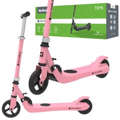 Детский электрический самокат Fun Wheels, розовый цена и информация | Электросамокаты | pigu.lt