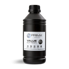 PrimaCreator Value UV/DLP derva, 1000ml, juoda kaina ir informacija | Spausdintuvų priedai | pigu.lt