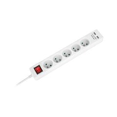 "rebel power strip", 5 розеток с выключателем (1,5 м, 3x1,5 мм) цена и информация | Удлинители | pigu.lt