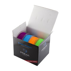 3D plastikas PrimaCreator EasyPrint PLA Value Pack Neon, 1.75mm, 4x500g kaina ir informacija | Spausdintuvų priedai | pigu.lt