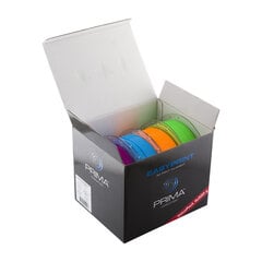 3D plastikas PrimaCreator EasyPrint PLA Value Pack Neon, 1.75mm, 4x500g kaina ir informacija | Spausdintuvų priedai | pigu.lt