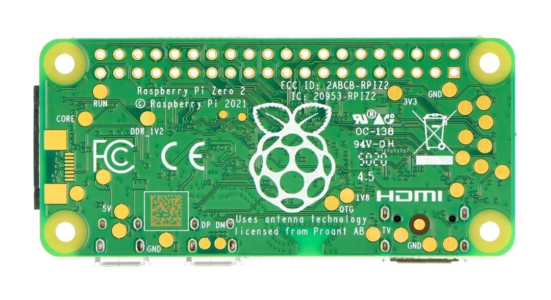 Raspberry Pi Zero 2 W pagrindinis rinkinys цена и информация | Atviro kodo elektronika | pigu.lt