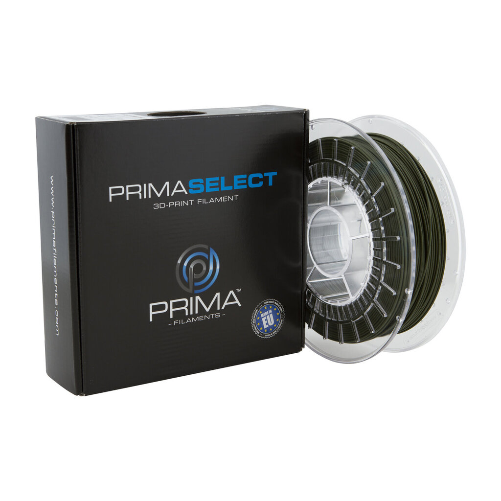 3D plastikas PrimaSelect Carbon PET-G 2.85 mm 500 g, tamsiai žalias kaina ir informacija | Išmanioji technika ir priedai | pigu.lt