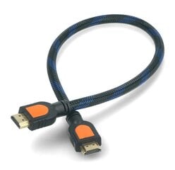 OEM, HDMI, 0.5 m цена и информация | Кабели и провода | pigu.lt