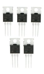 Tranzistorius P-MOSFET IRF9640 - THT - 5 vnt kaina ir informacija | Mechaniniai įrankiai | pigu.lt