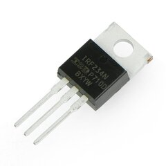 Tranzistorius N-Mosfet IRFZ34N-THT, 5 vnt. kaina ir informacija | Mechaniniai įrankiai | pigu.lt