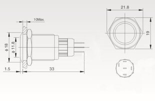 ON-OFF jungiklis su fiksacija - PBW-16AP - 2A/250V - plokščias žalias apvalus kaina ir informacija | Atviro kodo elektronika | pigu.lt