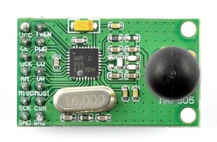 nRF905 radijo modulis THT siųstuvas/imtuvas su antena kaina ir informacija | Atviro kodo elektronika | pigu.lt