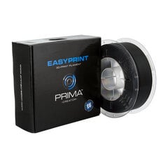 3D plastikas EasyPrint PLA 1.75mm 1 kg, juodas цена и информация | Смарттехника и аксессуары | pigu.lt