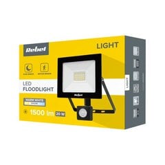 LED prožektorius Rebel 20W (24x2835 SMD) 3000K 230V kaina ir informacija | Žibintuvėliai, prožektoriai | pigu.lt