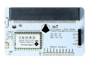 IoT micro:bit LoRa Node цена и информация | Электроника с открытым кодом | pigu.lt