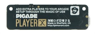 Pimoroni PIM444 Player X USB žaidimų valdiklio PCB kaina ir informacija | Atviro kodo elektronika | pigu.lt