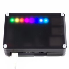 Blinkt! x8 adresuoti LED RGB kaina ir informacija | Atviro kodo elektronika | pigu.lt