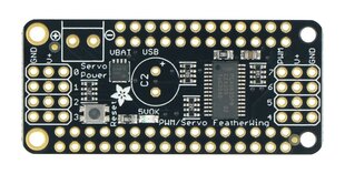 PWM variklio ir servo valdiklis, I2C 8 kanalų, PCA9685, priedėlis skirtas Feather, Adafruit 2928 kaina ir informacija | Atviro kodo elektronika | pigu.lt